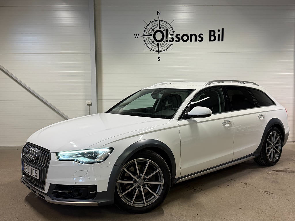 Audi A6 Allroad 3.0 TDI Aut Drag GPS Värmare 4-zon Keyless 