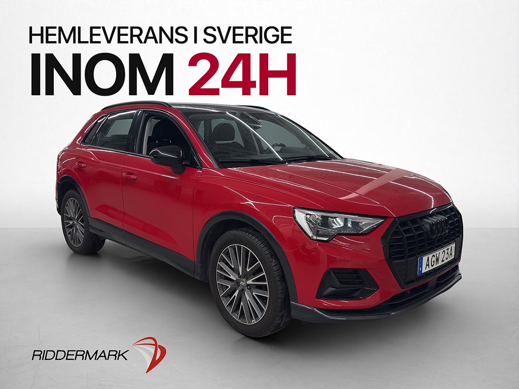 Audi Q3 35 TDI 150hk Proline Advance Värm OptikPaket CarPlay