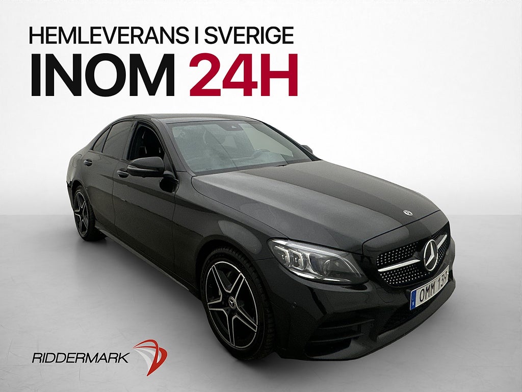 Mercedes-Benz C 220 d 4M AMG Line Burmester 360° Skinn