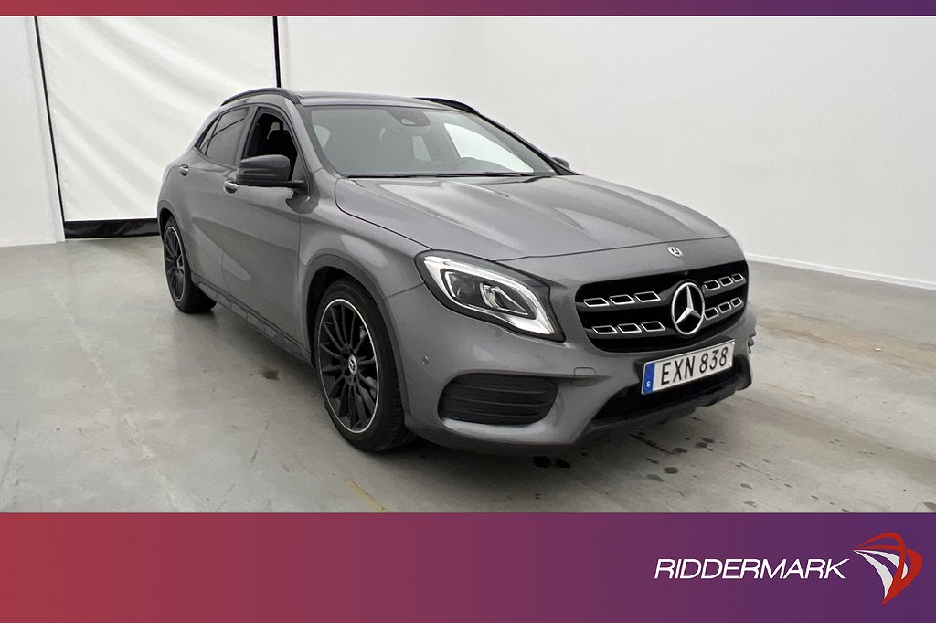 Mercedes-Benz GLA 180 AMG Night Pano H/K Värmare 360° Navi