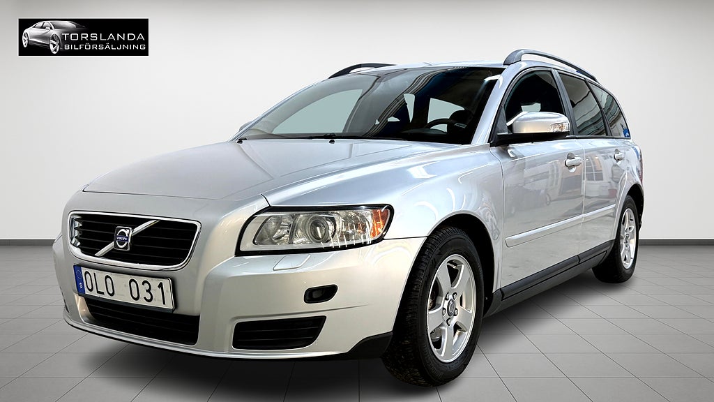 Volvo V50 1.8 Flexifuel Manuell V-hjul Krok En ägare