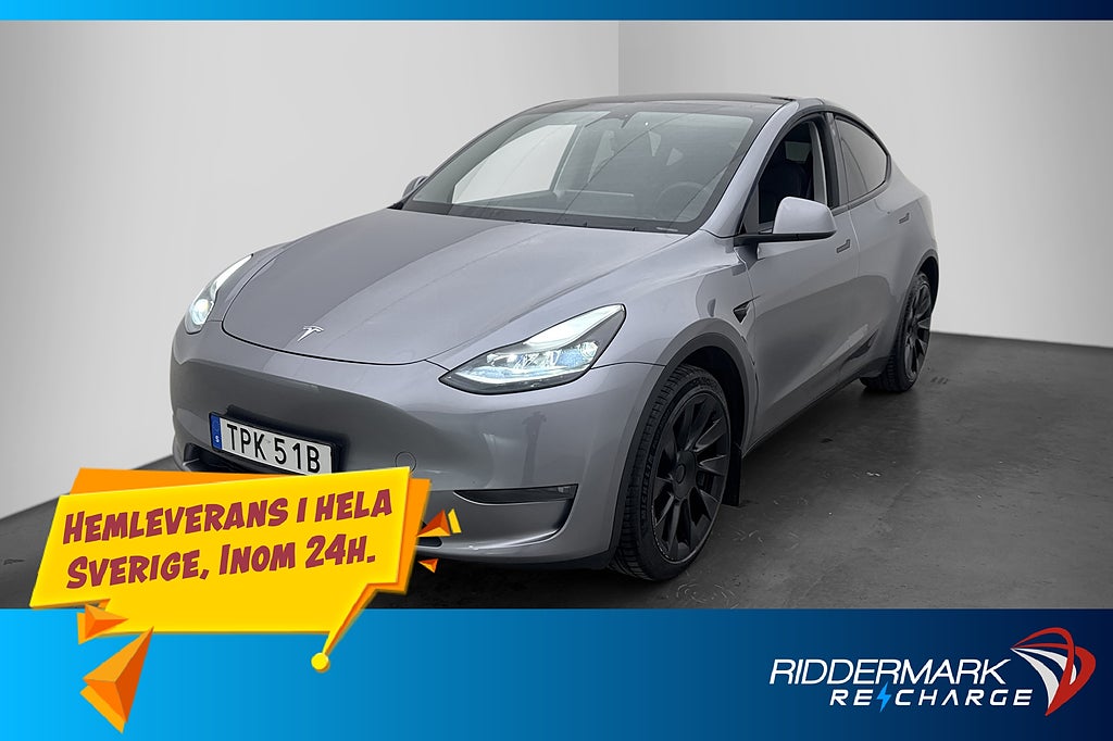 Tesla Model Y Long Range AWD Autopilot Drag Svensksåld MOMS