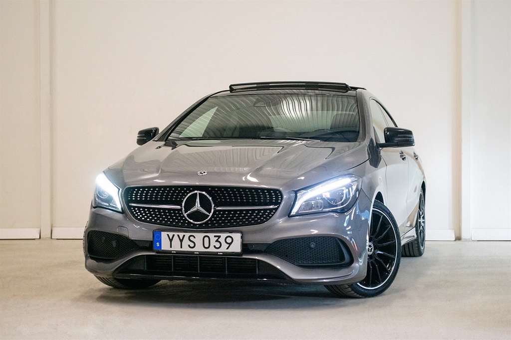 Mercedes-Benz CLA 200 7G AMG Sport Pano B-kamera P-värm 156hk