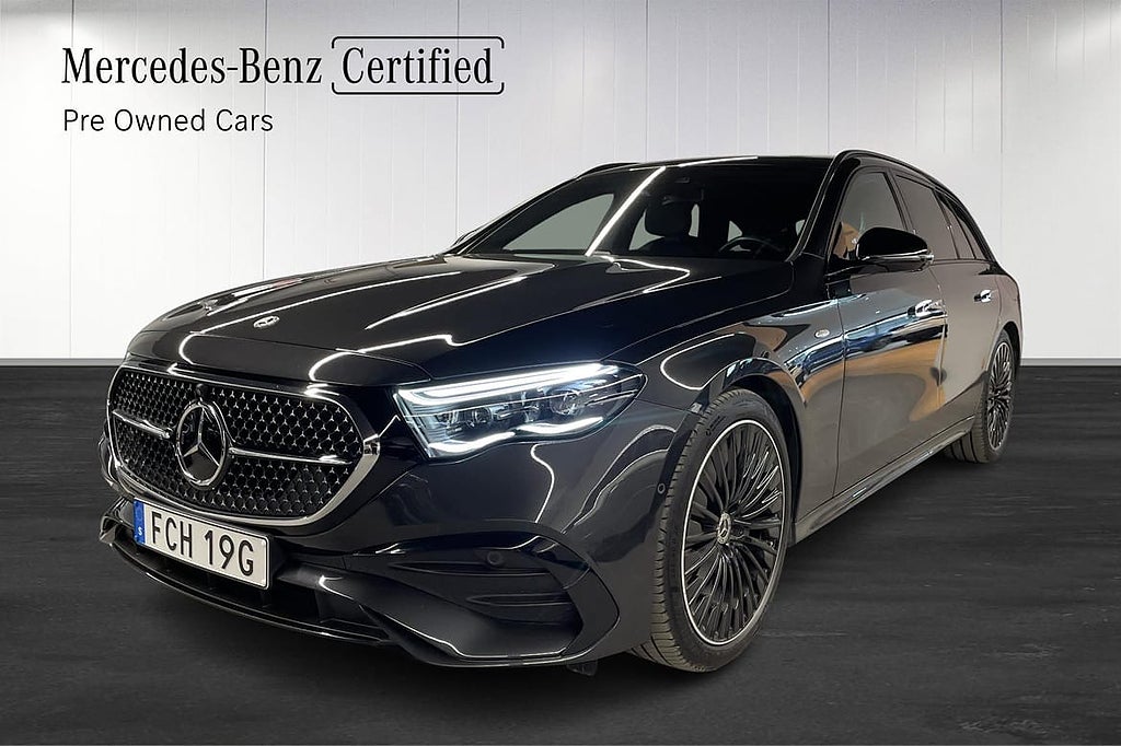 Mercedes-Benz E300 de AMG Line/Superscreen/Dragkrok/V-Hju...