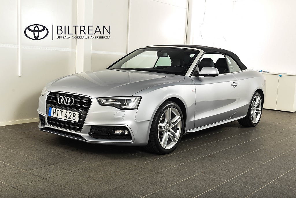 Audi A5 Cabriolet 1.8 TFSI Nackvärmare Skinn Farthållare 