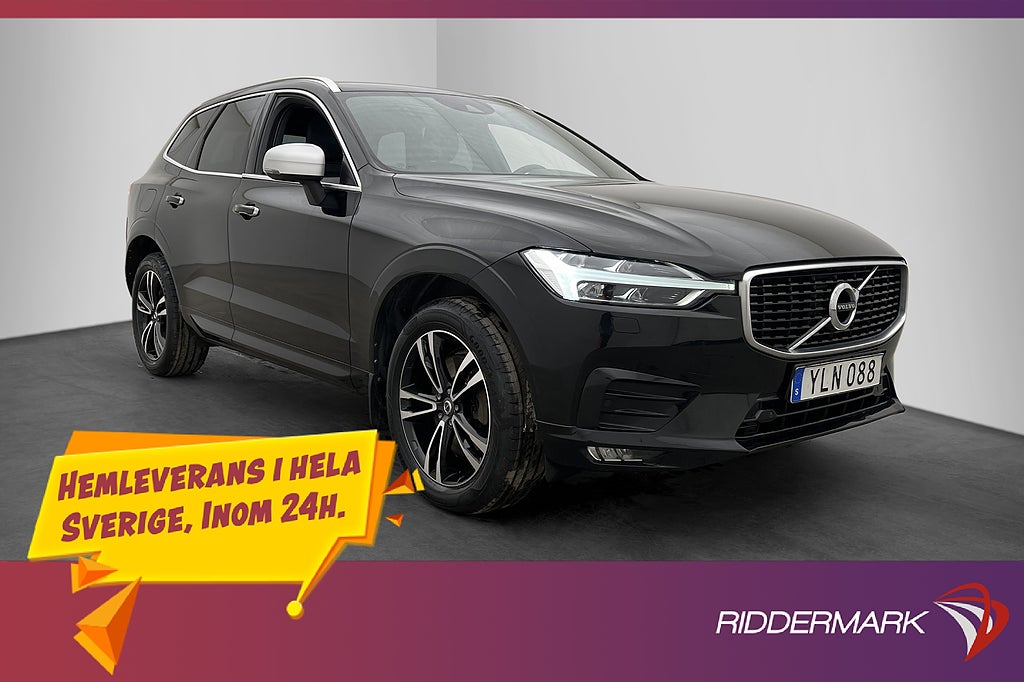 Volvo XC60 D4 AWD R-Design Pano HuD Kamera BLIS Värmare 190h