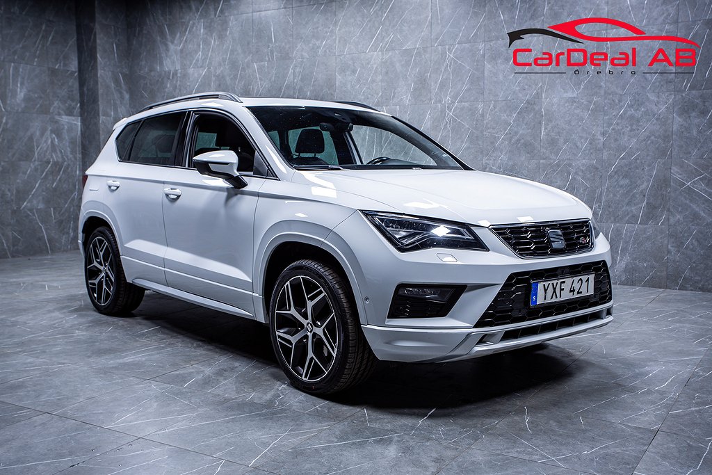 Seat Ateca FR 2.0 TSI AWD Värmare Pano Beats Navi B-Kam Drag