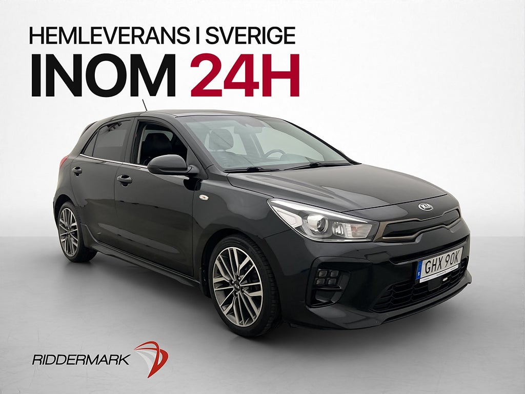 Kia Rio 1.0 T-GDI GT-Line Drag Kamera Farthållare Halvskinn