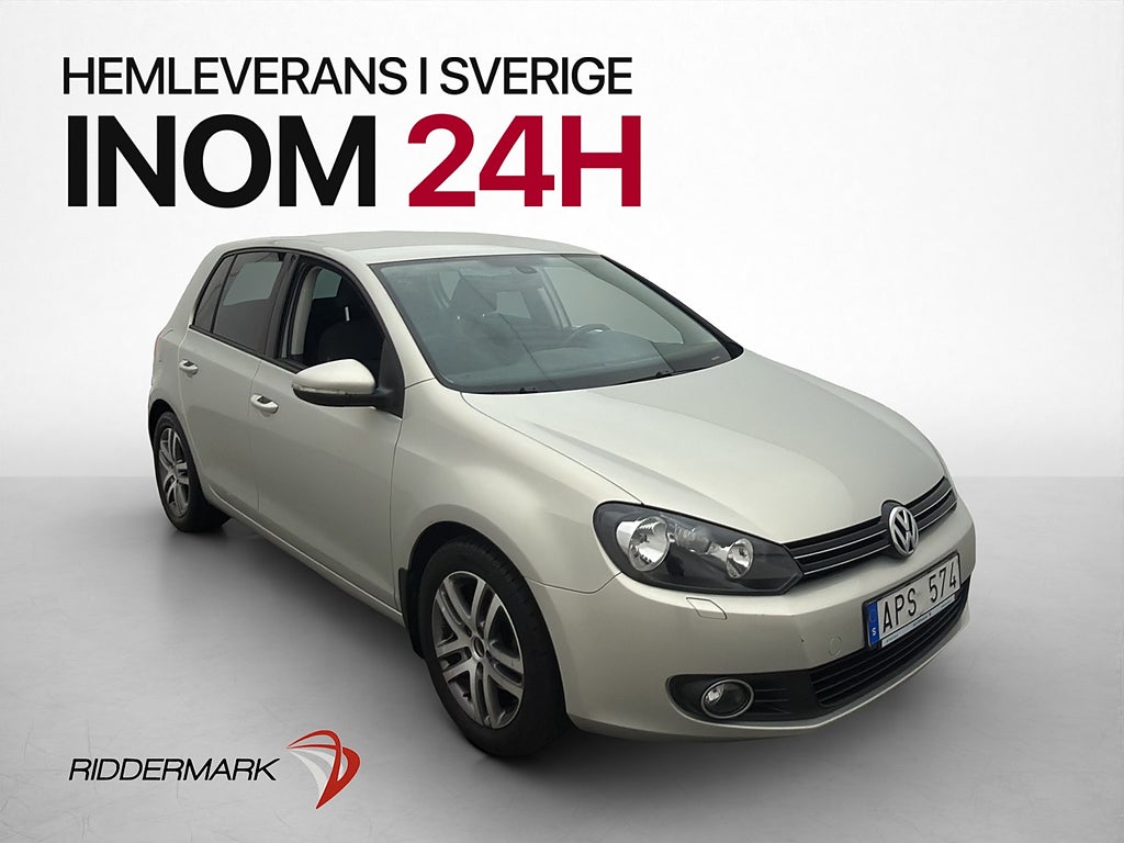 Volkswagen Golf 1.6 TDI 105hk Bluetooth Farthållar 0,42l/mil