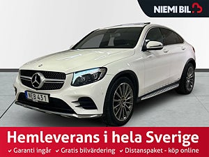 Mercedes-Benz GLC 220d Coupé 4MATIC AMG 360° Drag Värmare Burmester S&V
