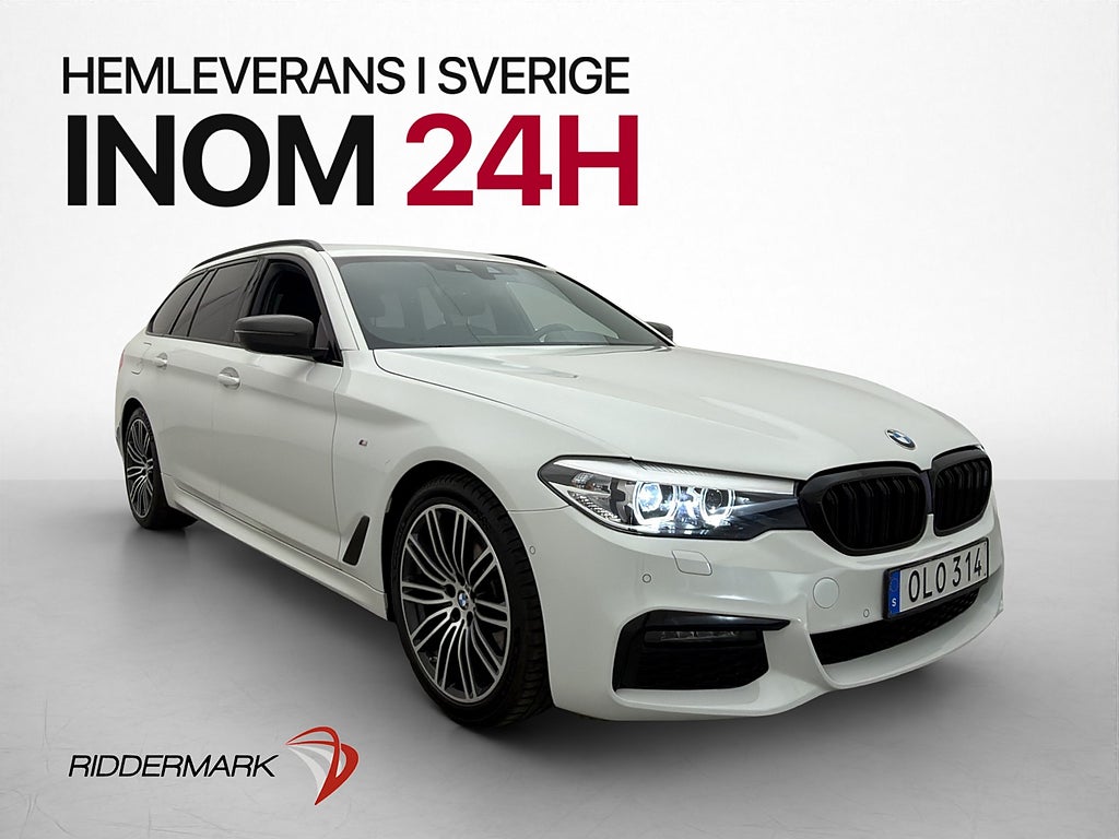 BMW 520d 190hk xDrive M Sport Kamera Värmare HiFi Navi Drag