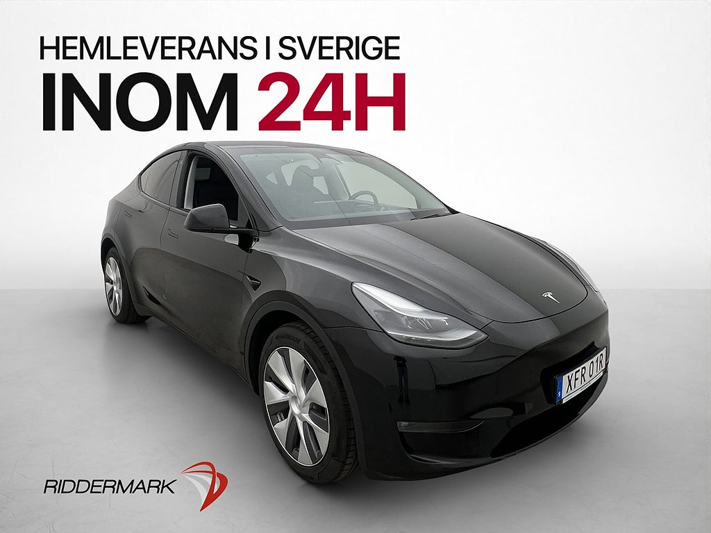 Tesla Model Y Long Range AWD Pano AP Skinn Kamera 1 Brukare