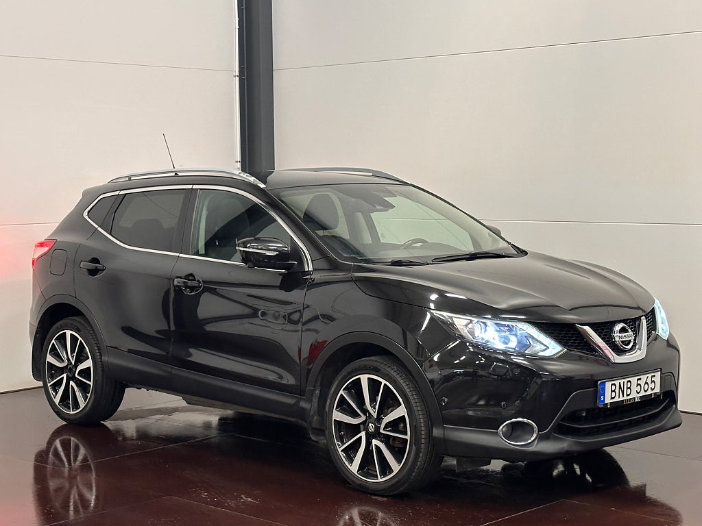 Nissan Qashqai 1.5 dCi TEKNA PANO DRAG SKINN NAVI 360° KAMERA BLIS PDC
