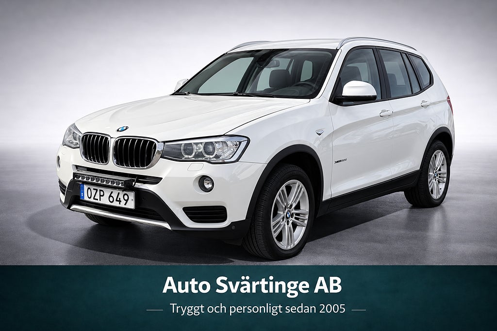 BMW X3 xDrive20d Steptronic Euro 6 (Navi, Backkamera, Drag)