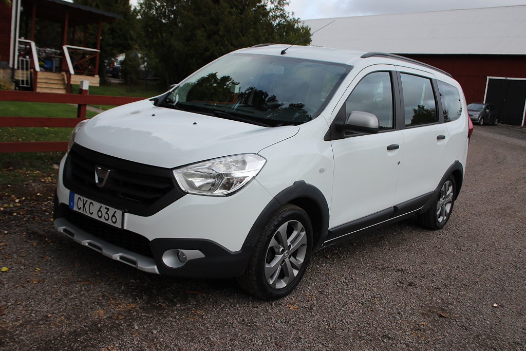 Dacia Lodgy Stepway 1.2 TCe Euro 6*besik*finans*gårbra