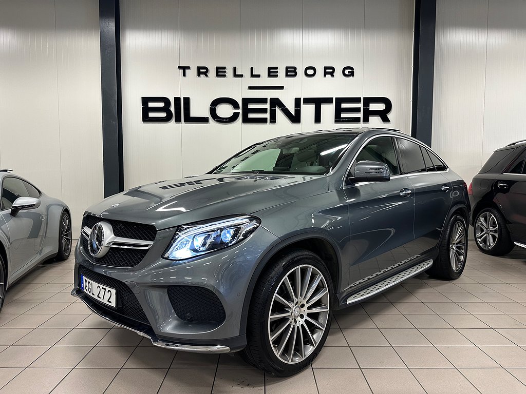 Mercedes-Benz GLE 350 d 4MATIC 258hk Coupé 9G-Tronic AMG