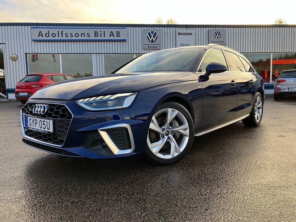 Audi A4 Avant S-Line 40 TFSI Quattro 204hk S-Tr (360/Drag/