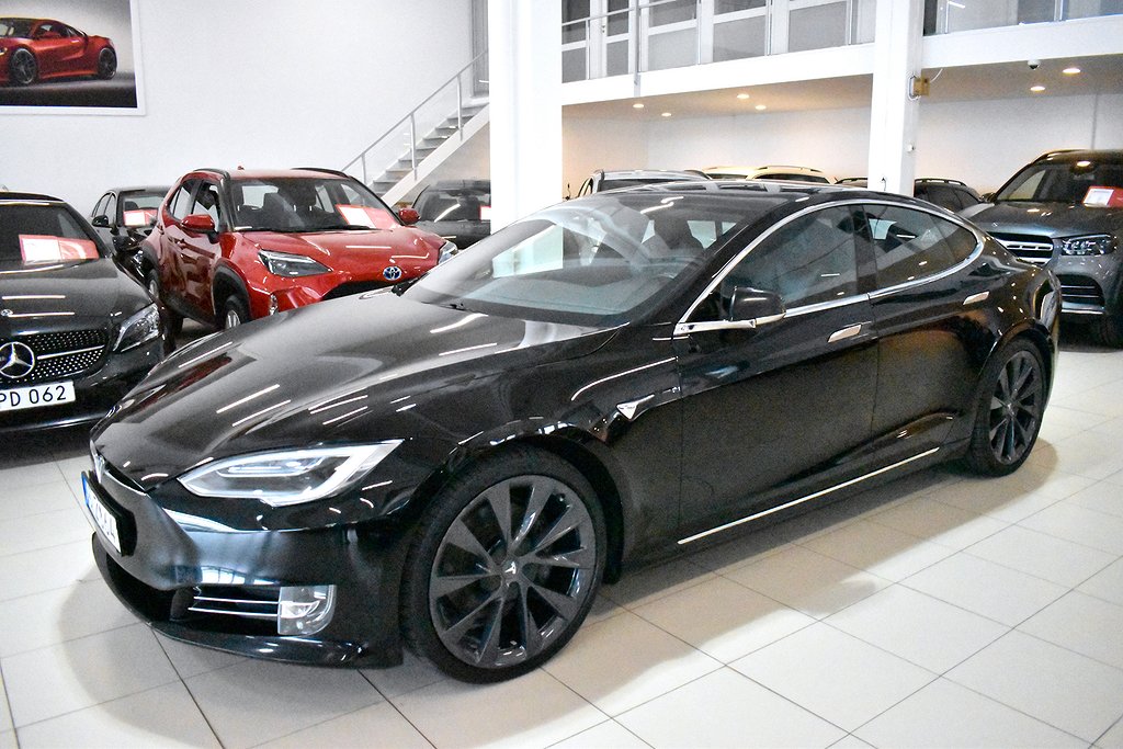 Tesla Model S Long Range AWD Pano V-Hjul Moms Leasbar 1ägare