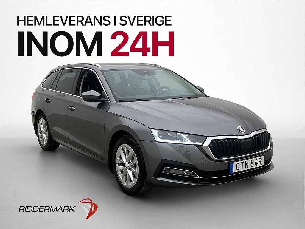 Skoda Octavia 1.5 TSI e-TEC 150hk Style Kamera Drag Elstol