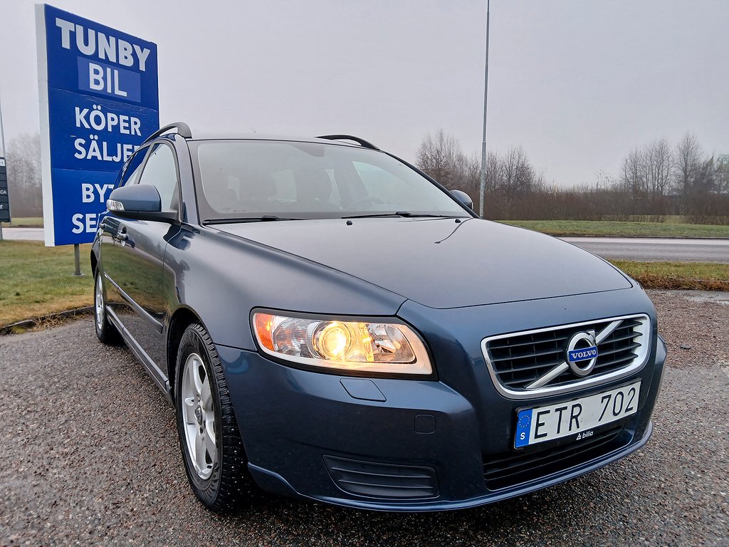 Volvo V50 2.0 Flexifuel 145Hk/M-Värm/Besik/Drag/FullServad