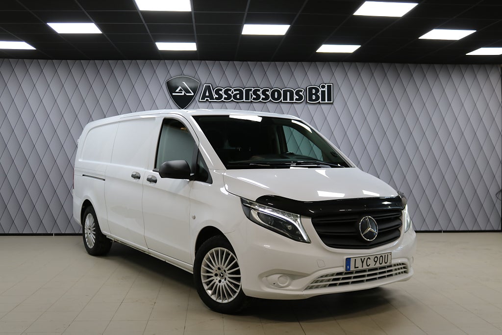 Mercedes-Benz Vito 116 CDI 3.2t 9G Lång 3-sits B-kamera Drag Inredning