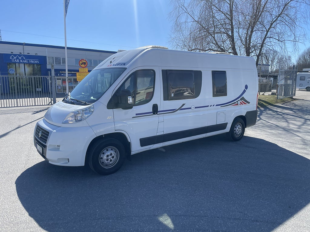 Fiat ADRIA MOBIL TWIN Plåtis /Dragkrok /Cykelställ/ Markis /B-kamera 