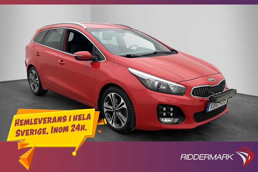 Kia Ceed 1.6 CRDi 136hk GT-Line Navi Kamera Drag Sensorer