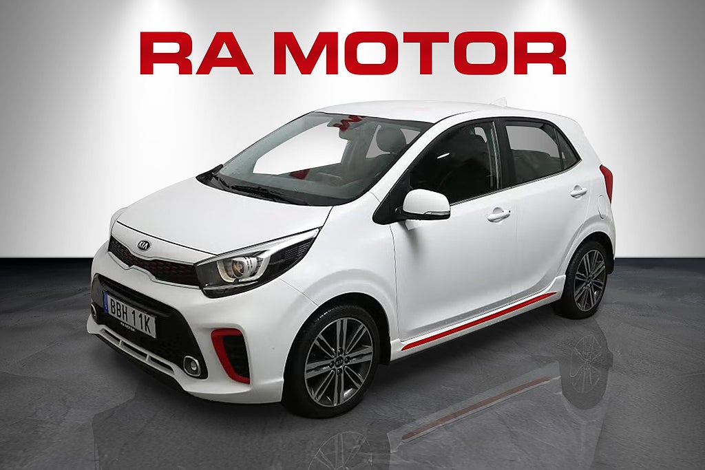 Kia Picanto 1,0 T-GDI 100hk GT-Line Skinn CarPlay P-sensor 2020