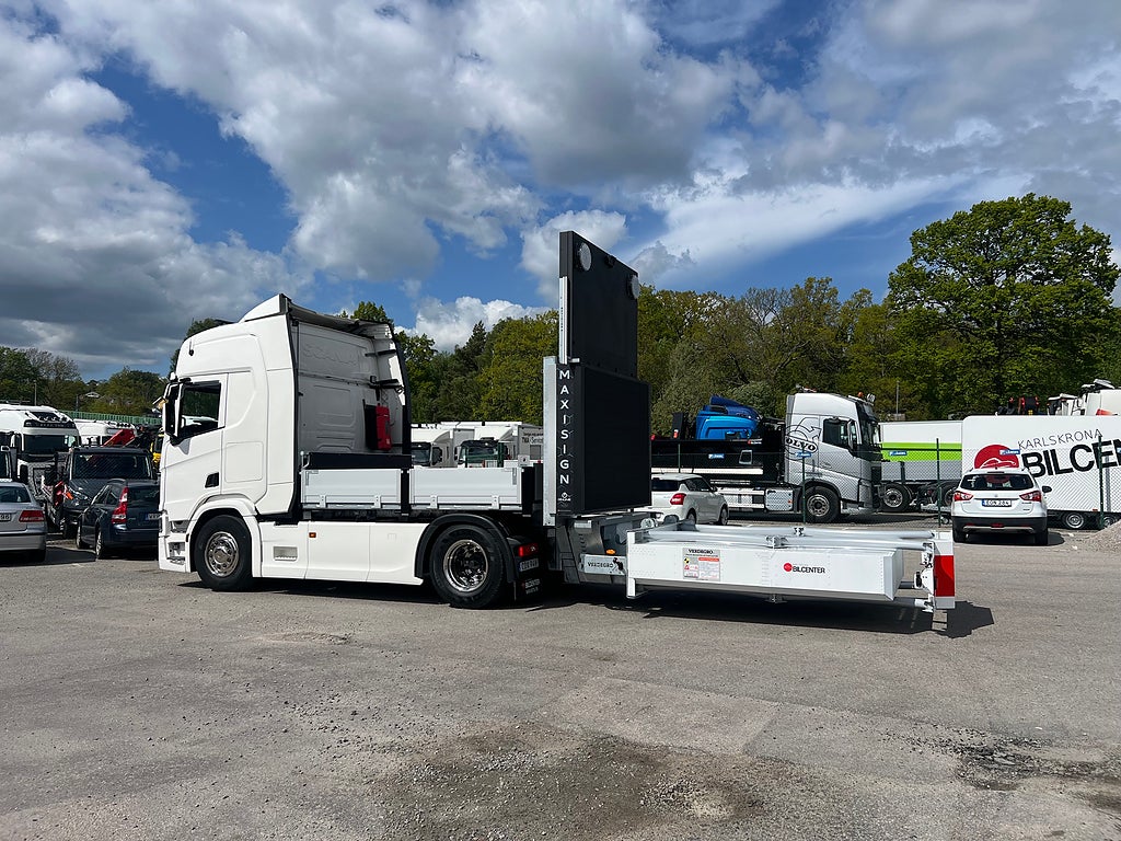 Scania R410 4x2 TMA Bil MaxiSign Online & Verdegro, Euro 6