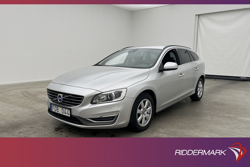 Volvo V60 D4 181hk Momentum VOC Värmare Sensorer Rattvärme