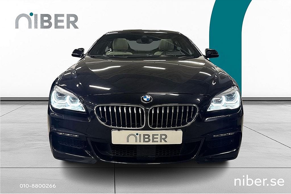 BMW 640 D xDrive M-Sport, 313hk, HUD, 2 brukare, Minnespkt, Taklucka