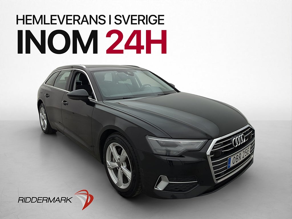 Audi A6 40 TDI 204hk Q Proline Sport Värmare Drag Navi