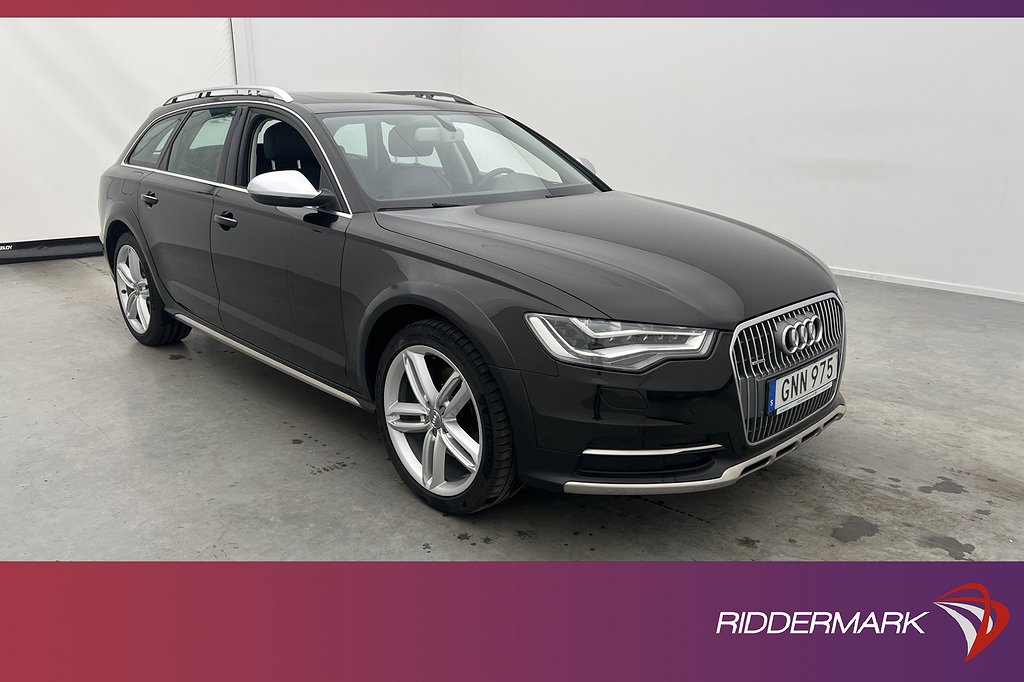 Audi A6 allroad Q 3.0 TDI 204hk D-Värmare Pano Drag Matrix