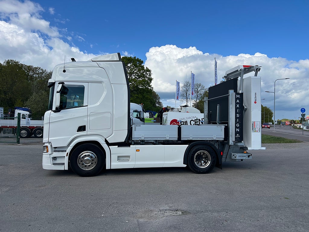 Scania R410 4x2 TMA Bil MaxiSign Online & Verdegro, Euro 6
