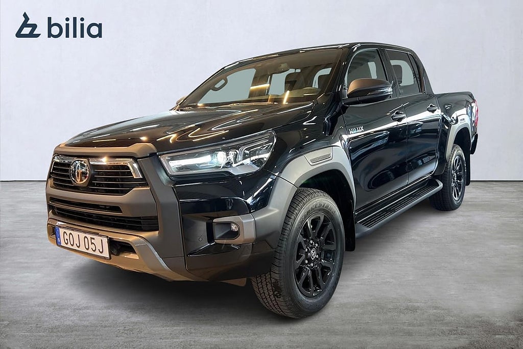 Toyota Hilux Dubbelhytt D-CAB 2,8 D-4D MHEV AUT6 4WD INVINCIBLE, KOMFORPAKET 
