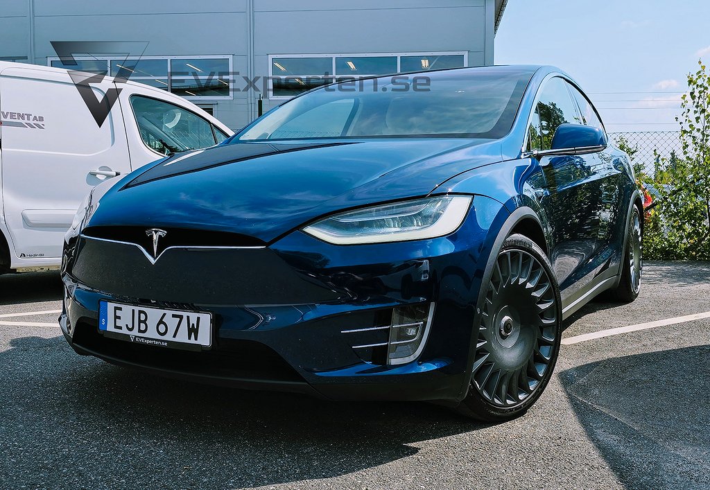 Tesla Model X Long Range AWD Raven 7-S 22" TNA FSD Drag REA!