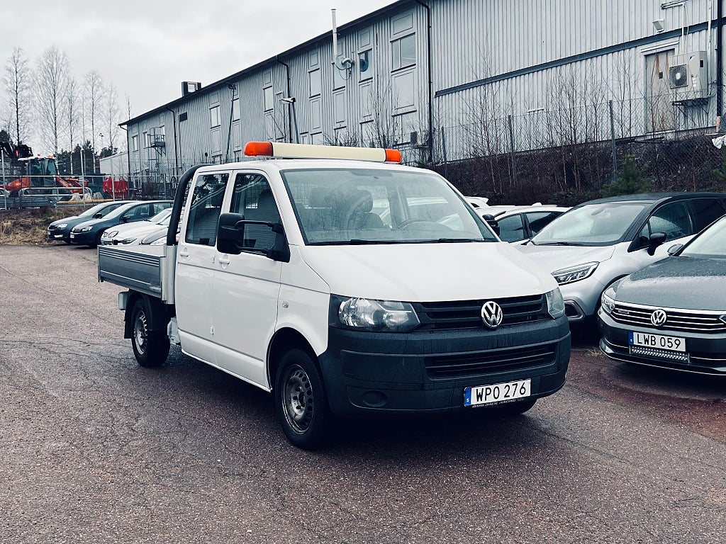 Volkswagen Transporter Chassi Dubbelhytt T30 2.0 TDI|Drag|Takbelysning|Moms|