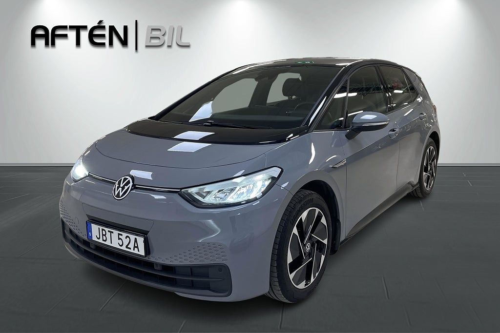 Volkswagen ID.3 Pro Performance 58kWh Sensorer Värmepump
