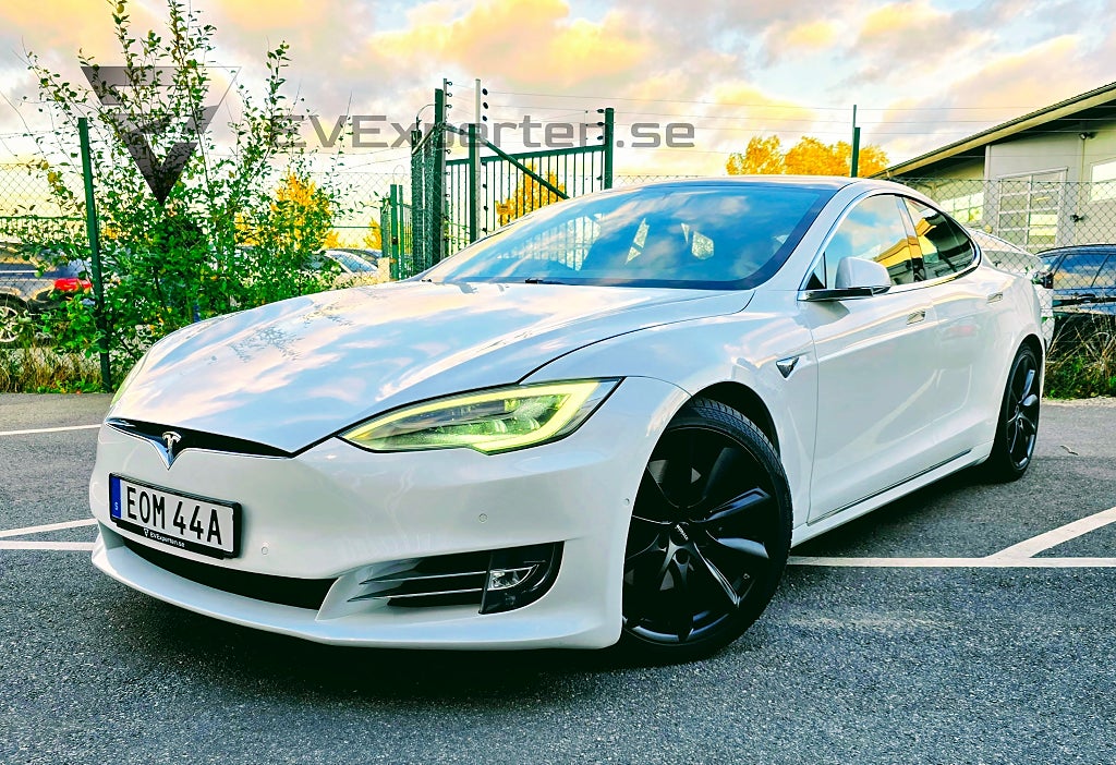 Tesla Model S Long Range AWD Raven Pano AP Mycket Nytt Moms