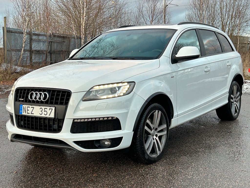 Audi Q7 3.0 TDI V6 S-Line Panorama Dieselvärmare Dragkrok