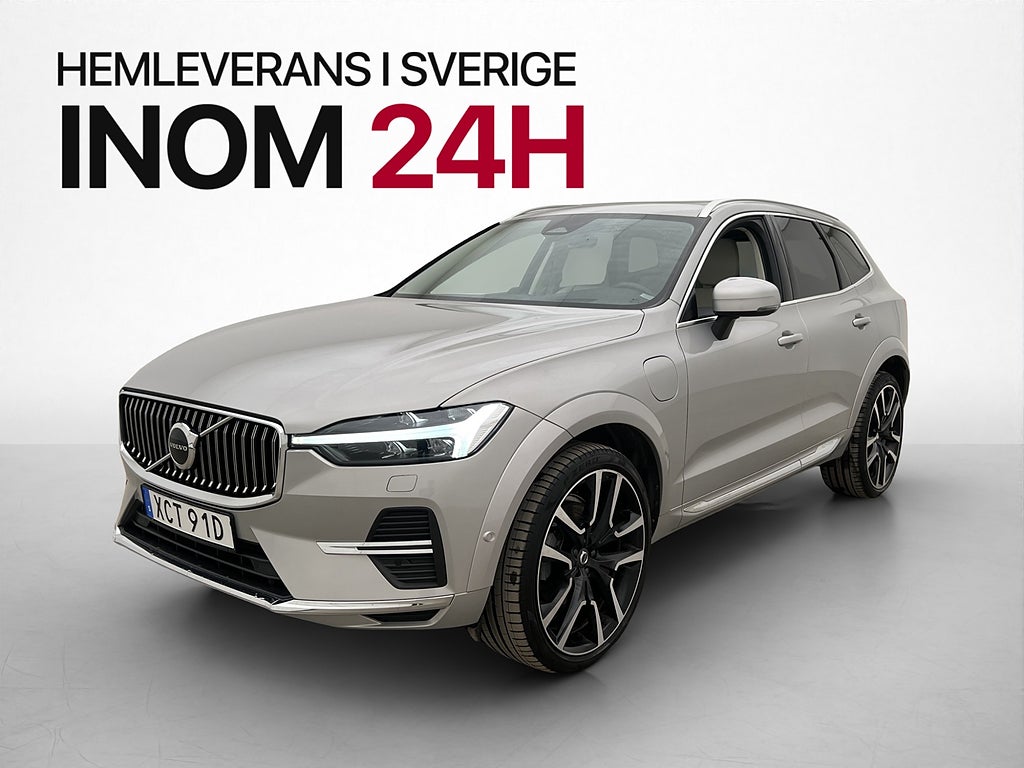 Volvo XC60 T6 AWD Inscription Pano B&W Värm Läder HUD Drag