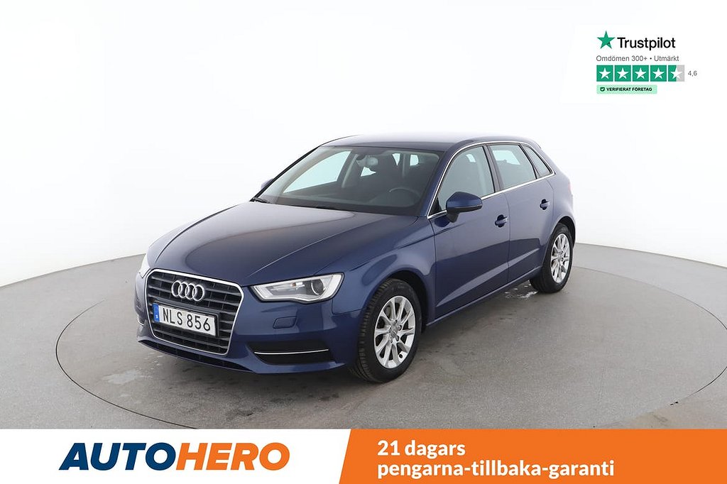 Audi A3 Sportback 1.2 TFSI / Motorvärmare, PDC-bak, C-ctrl