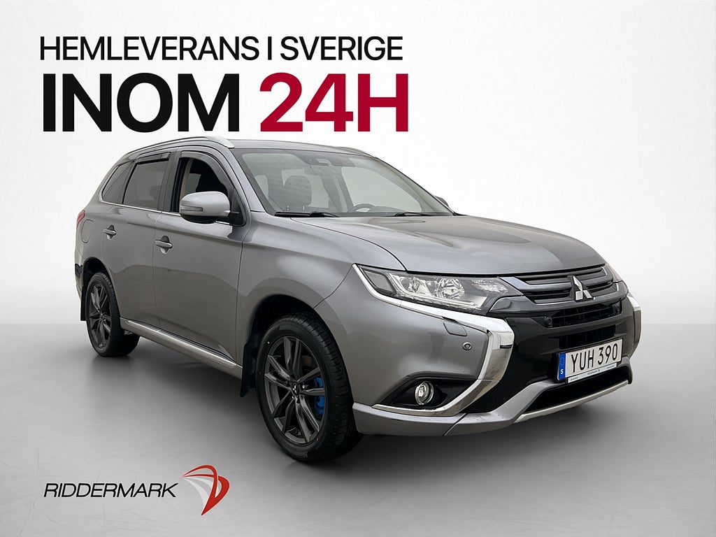 Mitsubishi Outlander PHEV CVT 203hk 4WD Comfort Kamera Drag