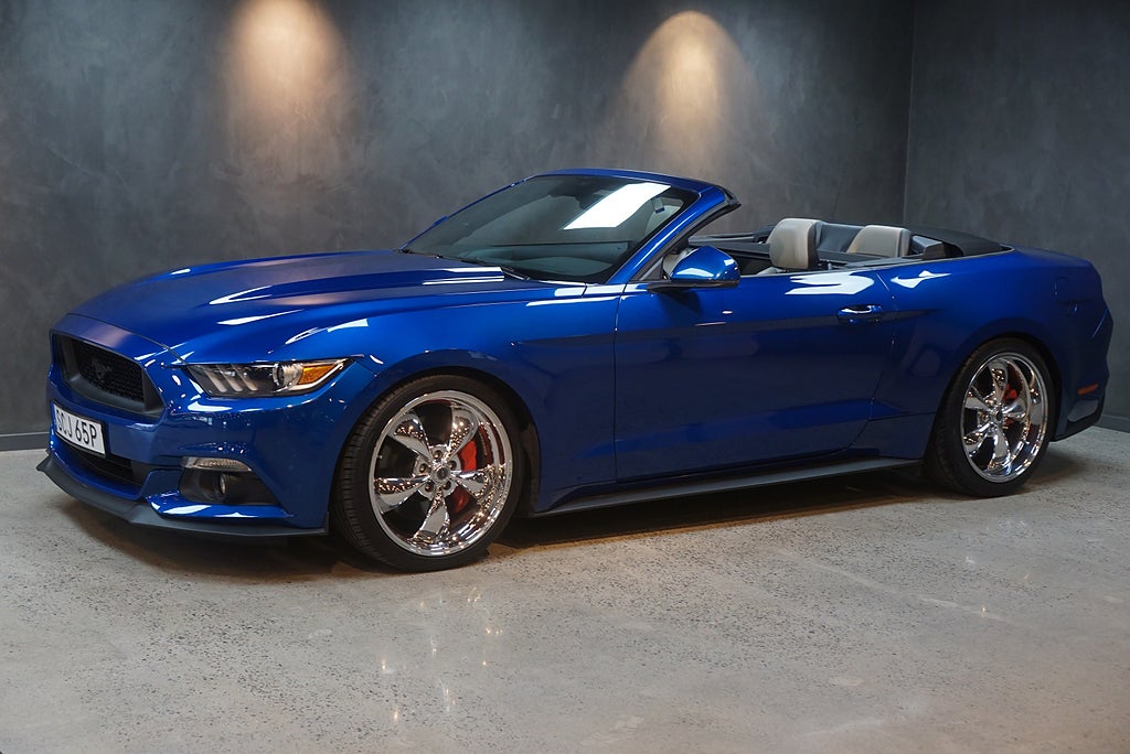 Ford Mustang 2,3T Ecoboost Convertible 317Hk 20" Fri hemleverans