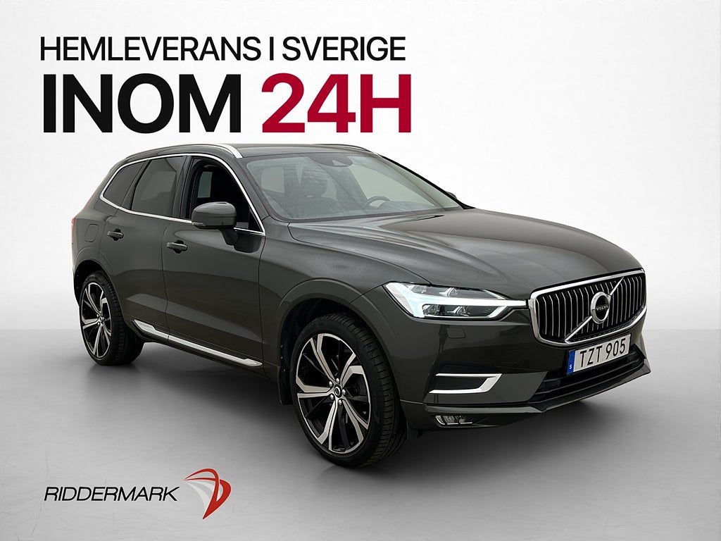 Volvo XC60 D5 AWD Inscription Värmare Kamera Navi Skinn Drag