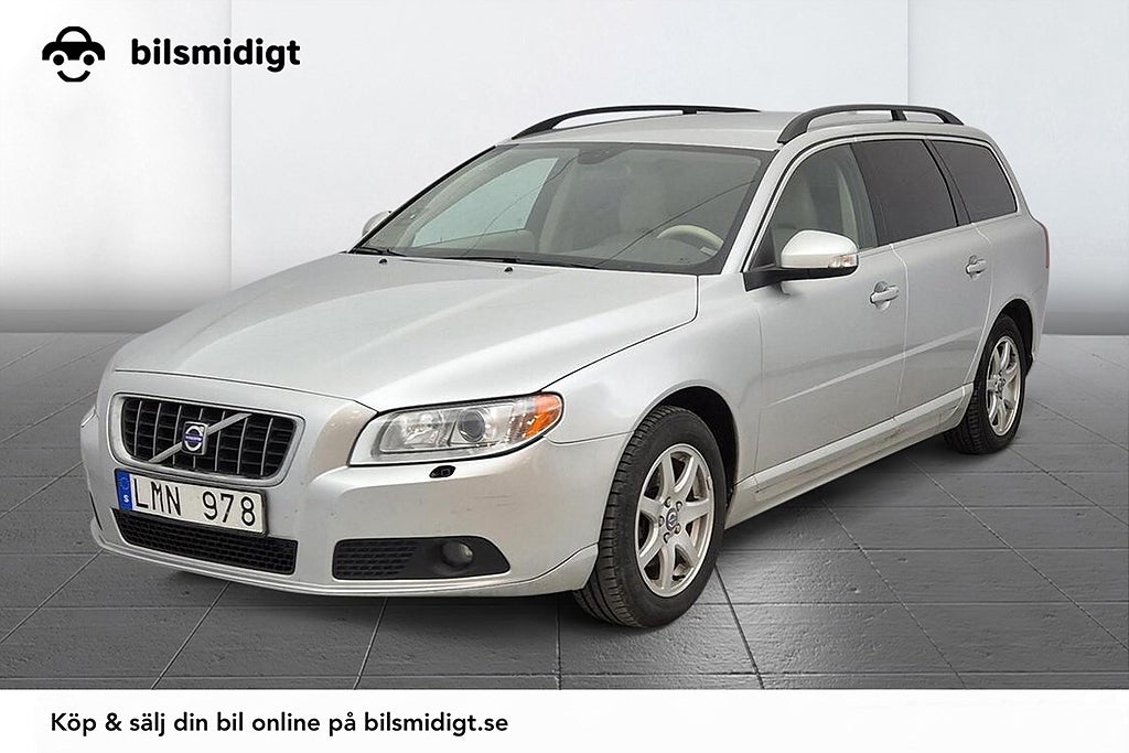 Volvo V70 V70 2.4D Momentum Aut Delläder Värmare P-Sens MOMS 175hk