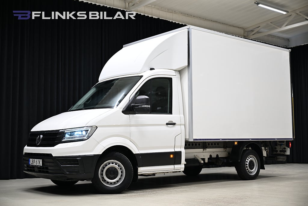 Volkswagen Crafter 2.0 TDI 177HK Automat|Volymskåp|Bakgavellyft|LED|Moms