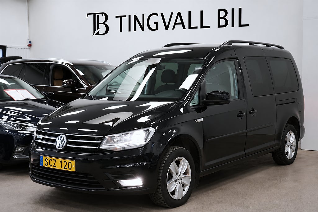 Volkswagen Caddy MAXI LIFE 7-SITS 1.4TGI TAXI B-KAMERA PDC MOMS