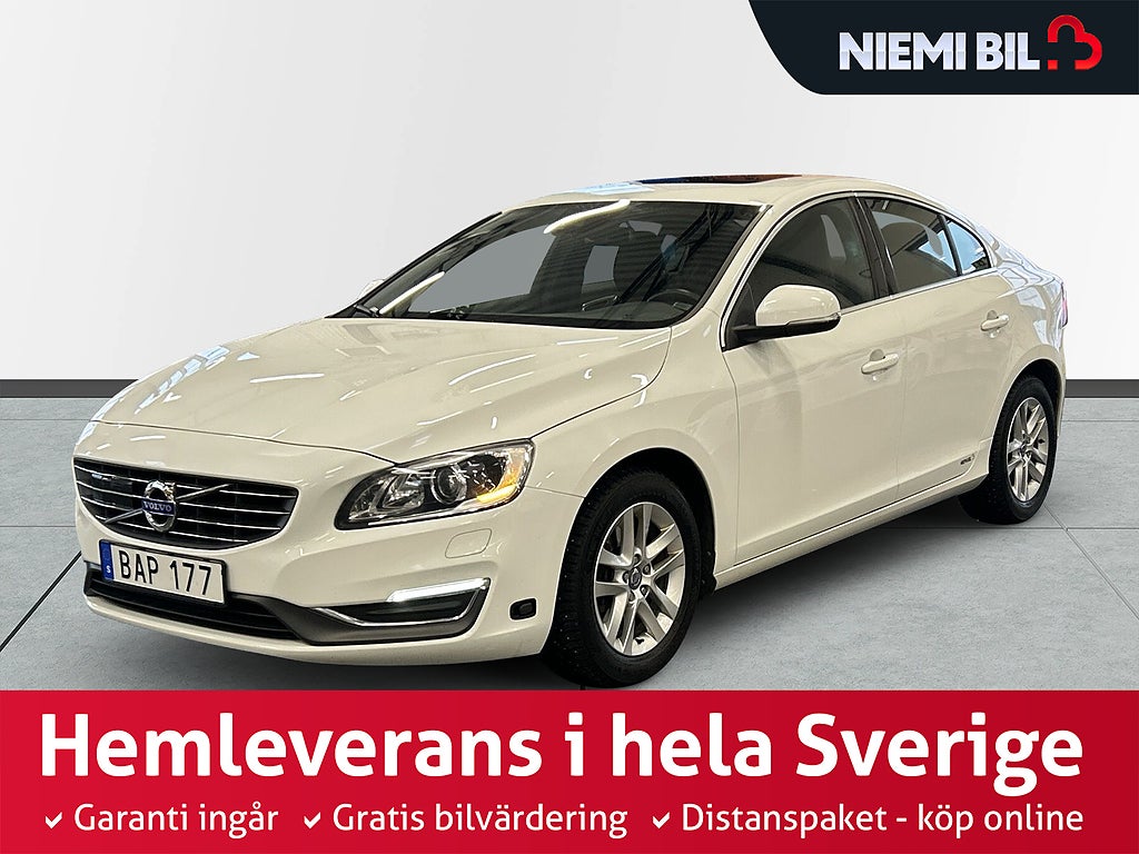 Volvo S60 T5 Geartronic Momentum S&V-hjul/Taklucka/Mvärm/AdaptivF