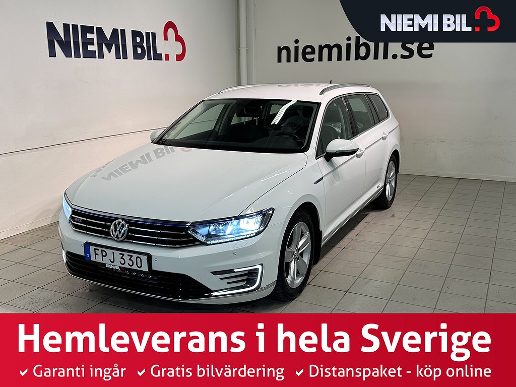 Volkswagen Passat Variant GTE 1.4 Kamera Pvärm Drag S/V-hjul